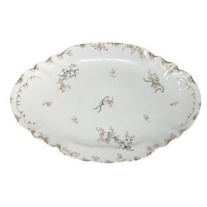 Limoges Haviland SCHLEIGER Porcelain Serving Platter 16” CH Field CFH GDM France